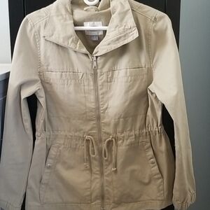 SALE!! Women's Tan Twill Jacket